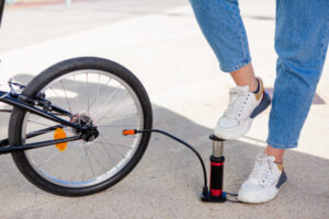 自転車空気入れ